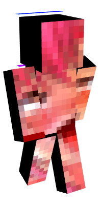 Ahegao minecraft skin.