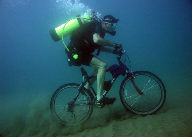 underwater bicycle