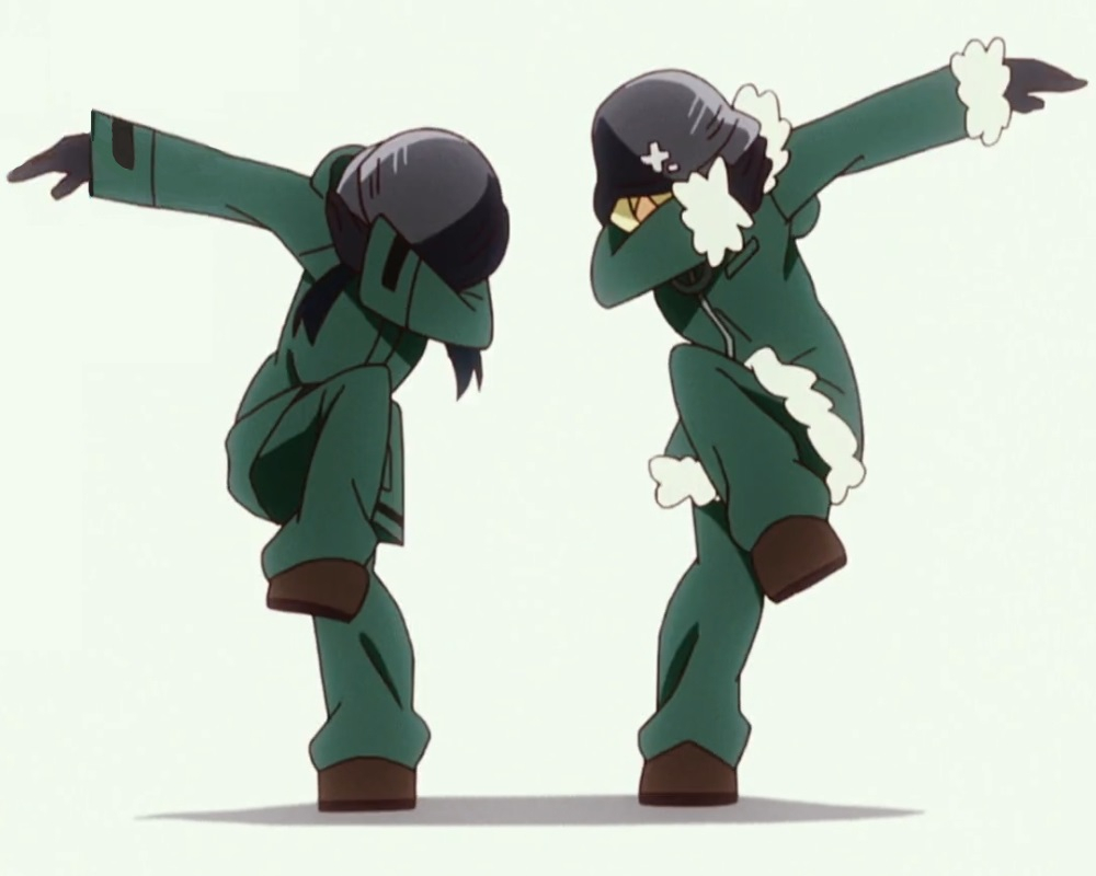 Dabbing Anime Girls.