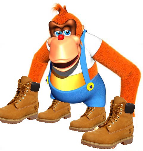 wearing timbs