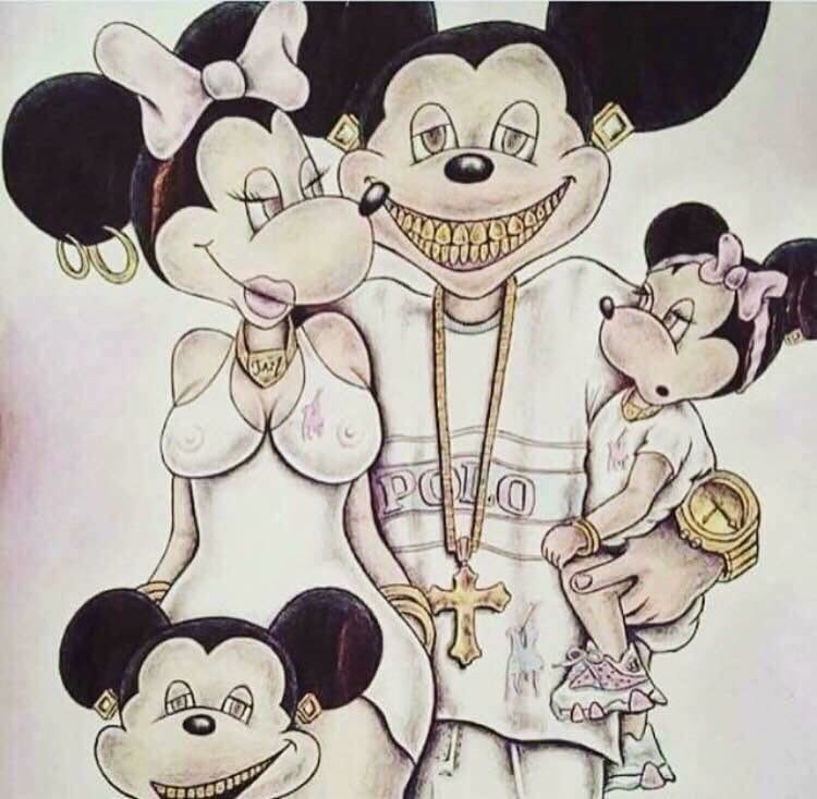 mickey mouse fam.