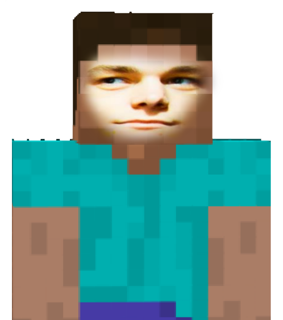 minecraft steve irl
