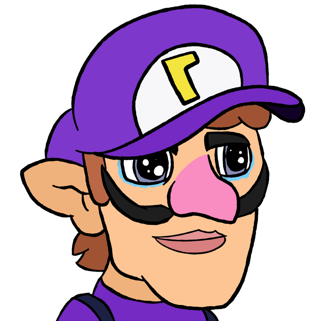 Sexy Anime Waluigi.