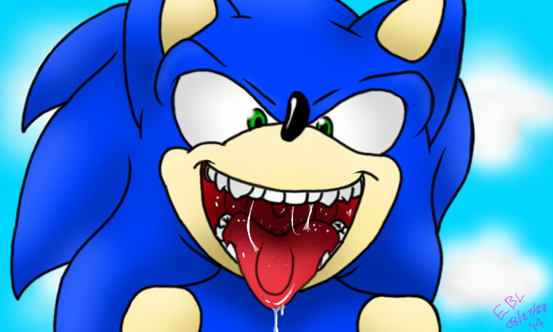 Slimy hedgehog mouth.