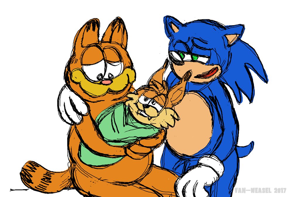 Sonic + Garfield = Bubsy.