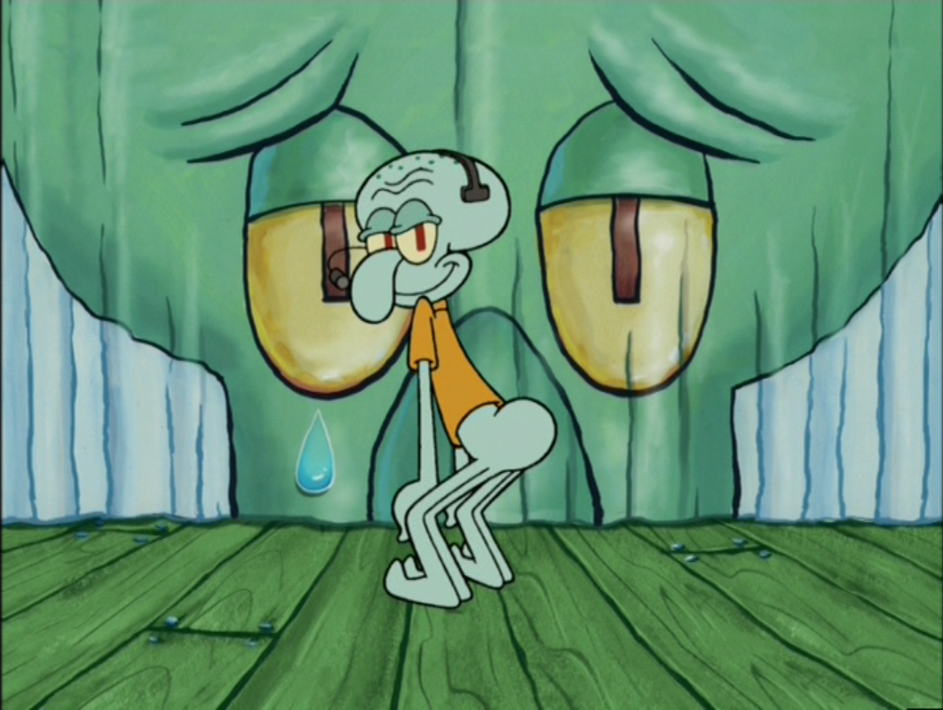 Twerking squidward.