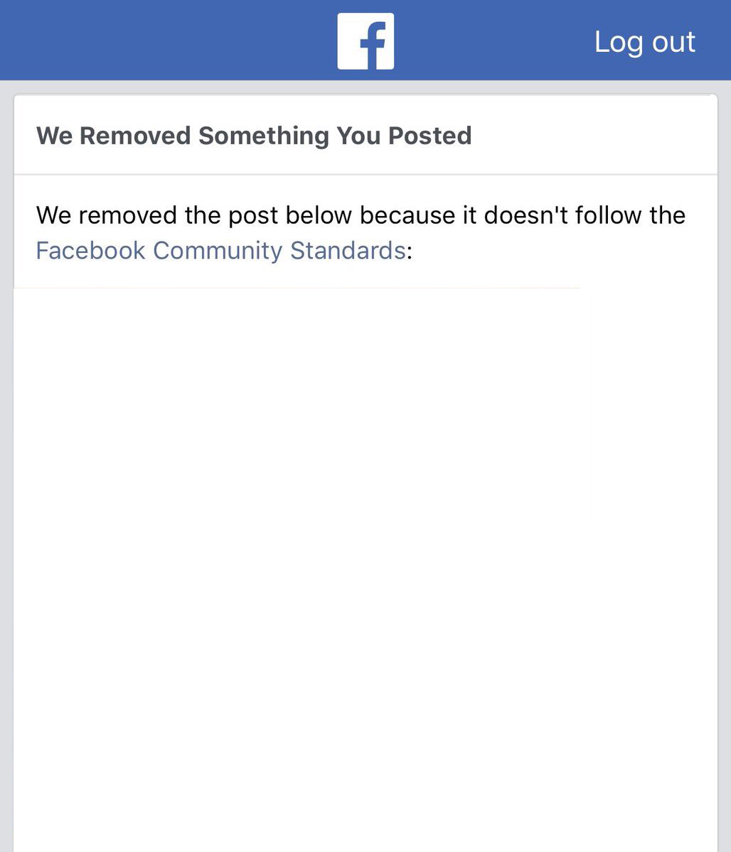 why is my deleted facebook post not in trash