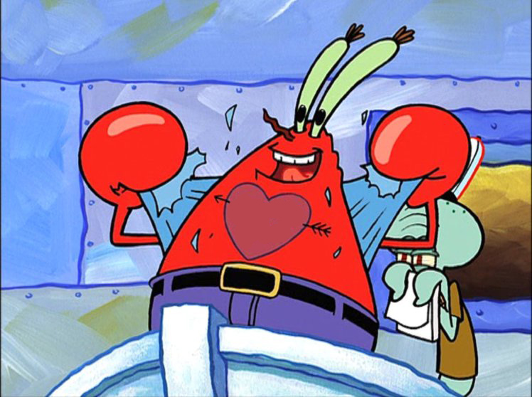 Mr Krabs.