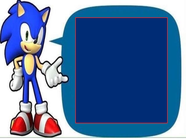 Sonic says 
