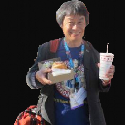 KoopaTV: Shigeru Miyamoto Eats a Hamburger To Prove His Point